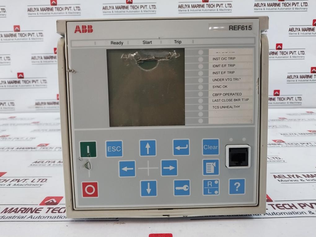 Abb Ref615e_d Feeder Protection And Control Relay Ref615 50/60 Hz