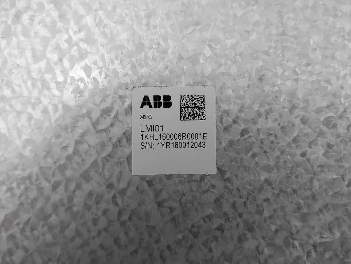 Abb Rel650 Line Distance Protection Unit Rev.a P606383 94v-0 (Front Panel Only)