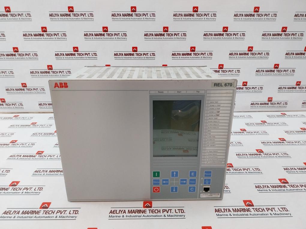 Abb Rel 670 Line Distance Protection Ied Display 50/60Hz 90-250 Vdc