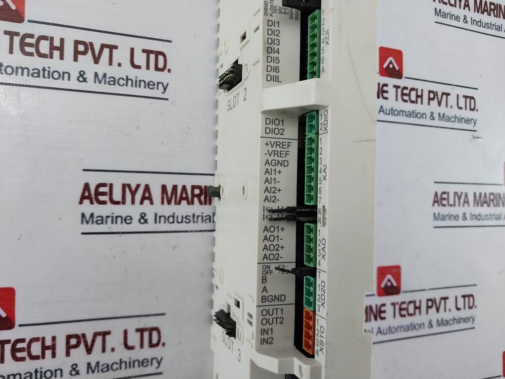 ABB JCU-11 Inverter Control Terminal Unit 250VAC/30VDC Rev B 24V