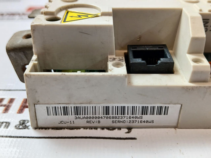 ABB JCU-11 Inverter Control Terminal Unit 250VAC/30VDC Rev B 24V