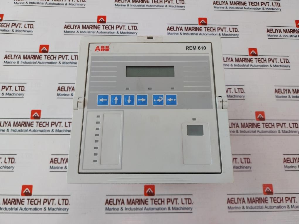 ABB Rem 610 Motor Protection Relay 50/60hz