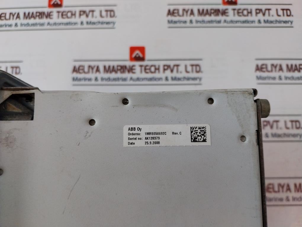 ABB Rem 610 Motor Protection Relay 50/60hz