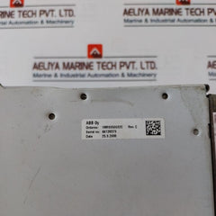 ABB Rem 610 Motor Protection Relay 50/60hz