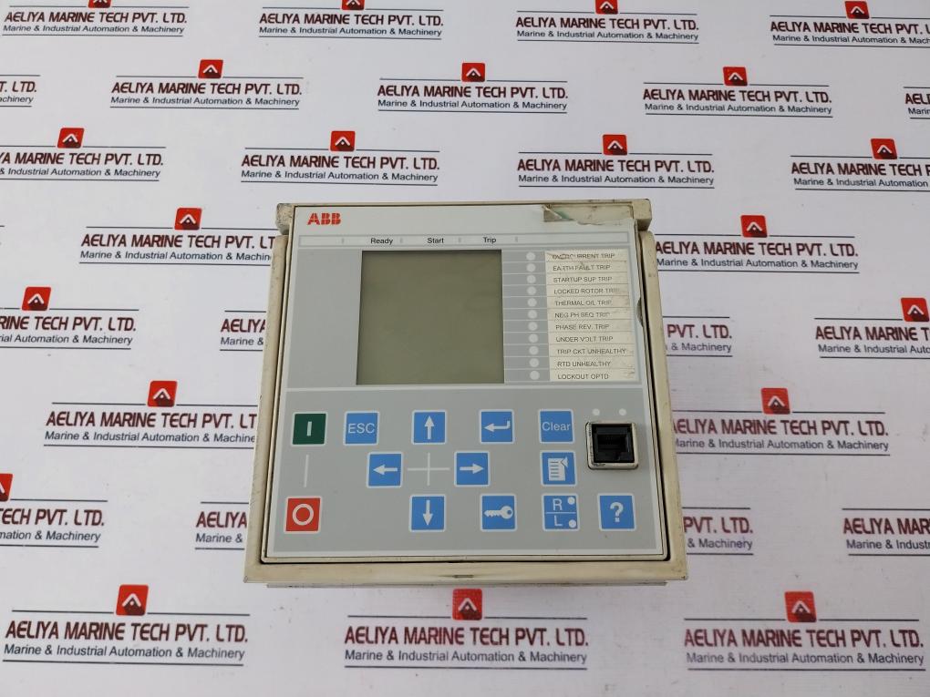 Abb Rem615E_D Motor Protection And Control Relay 48-250 Vdc/100-240 Vac,50/60 Hz