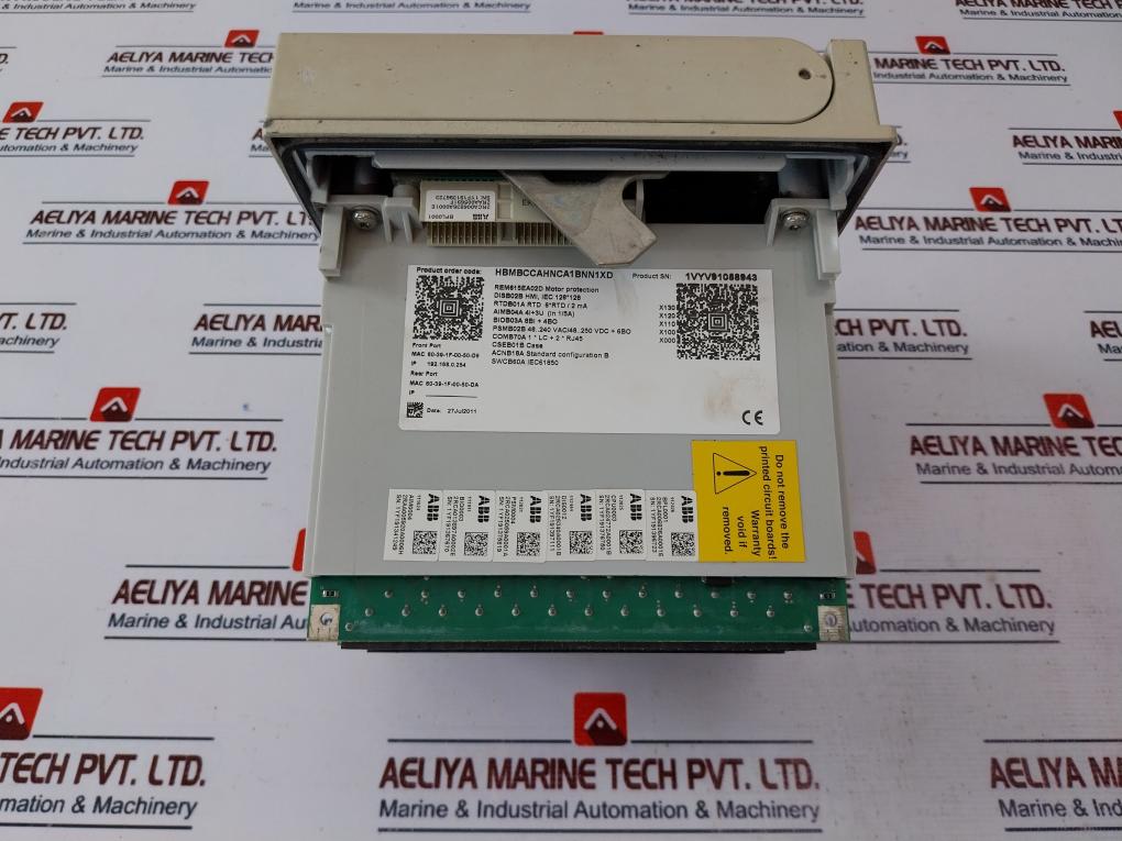 Abb Rem615E_D Motor Protection And Control Relay 48-250 Vdc/100-240 Vac,50/60 Hz