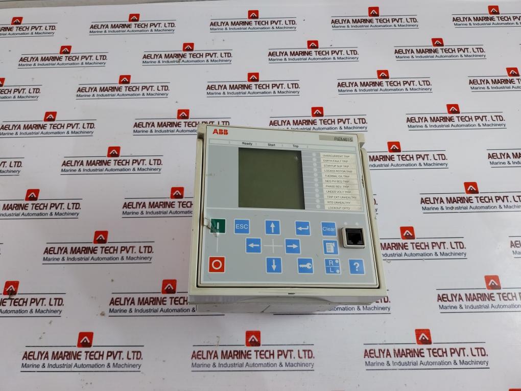 Abb Rem615E_D Motor Protection And Control Relay 50/60Hz 100/110/115/120V