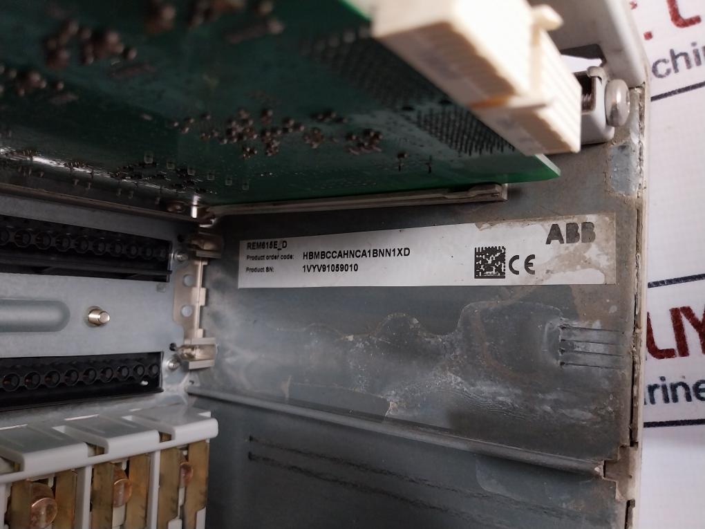 Abb Rem615E_D Motor Protection And Control Relay 50/60Hz 100/110/115/120V