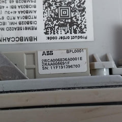 Abb Rem615 Rem615E_D Motor Protection Control Relay Hbmbccahnca1Bnn1Xd 50/60 Hz