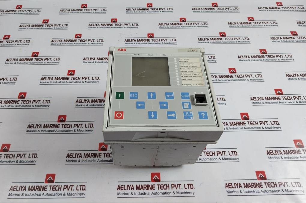 Abb Rem615E_D Motor Protection And Control Relay 48-250 Vdc/100-240 Vac