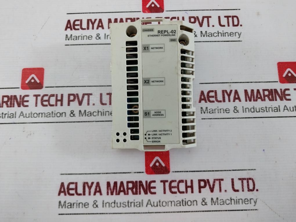 Abb Repl-02 Ethernet Powerlink Adapter Module Rev: A