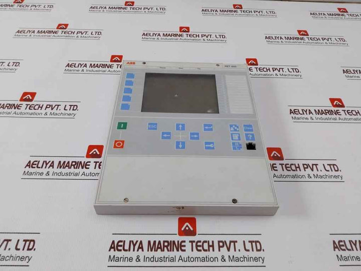 Abb Ret 650 Transformer Protection Unit P606383 Rev.A 94V-0 (Front Panel Only)