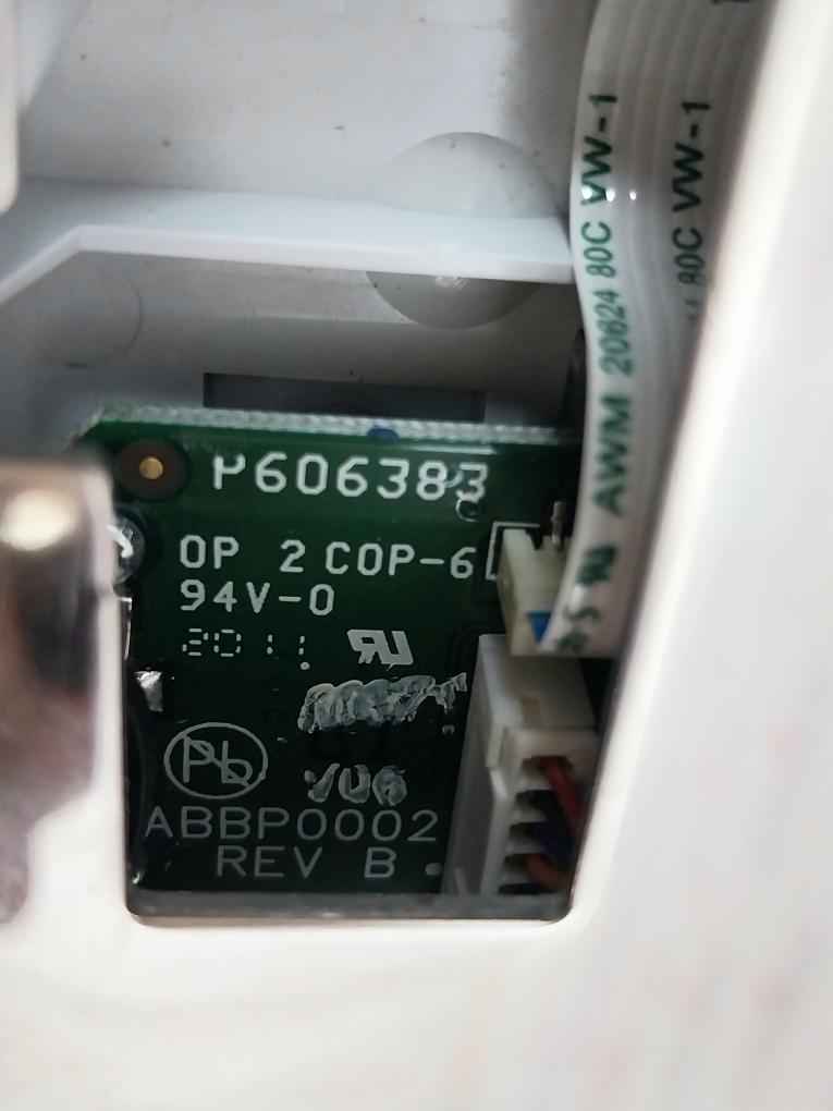 Abb Ret 650 Transformer Protection Unit P606383 Rev.A 94V-0 (Front Panel Only)