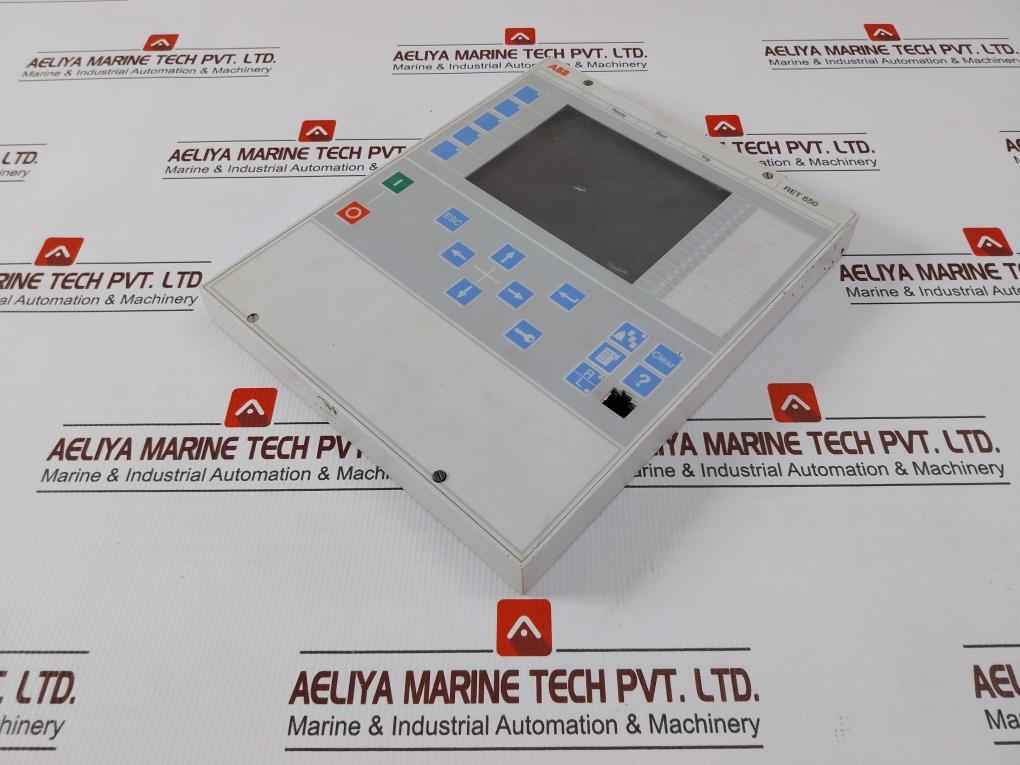Abb Ret 650 Transformer Protection Unit P606383 Rev.A 94V-0 (Front Panel Only)