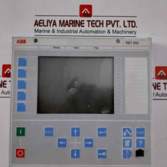 Abb Ret 650 Transformer Protection Unit P606383 Rev.A 94V-0 (Front Panel Only)