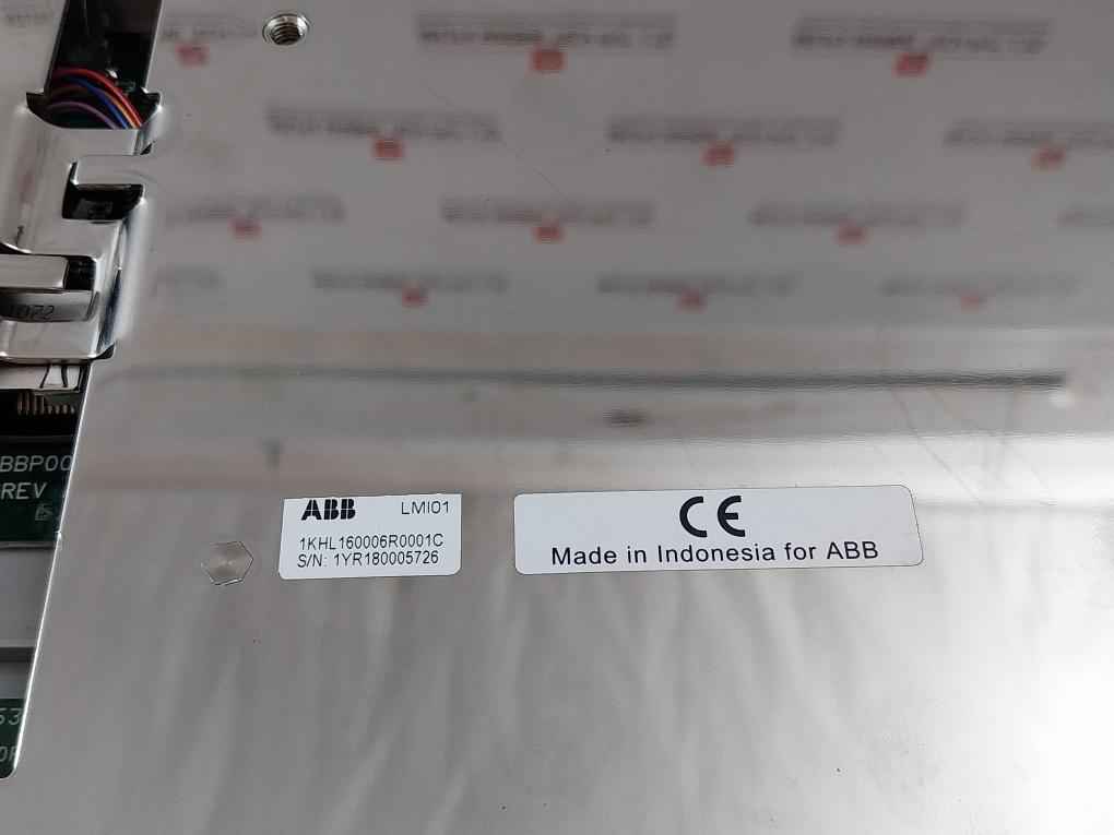 Abb Ret 650 Transformer Protection Unit P606383 Rev.A 94V-0 (Front Panel Only)