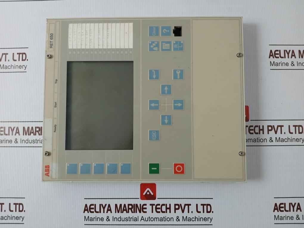 Abb Ret 650 Transmission Transformer Protection 1Khl160006R0001A