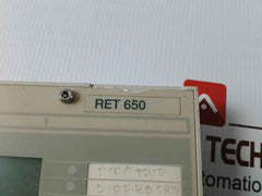 Abb Ret 650 Transmission Transformer Protection 1Khl160006R0001A