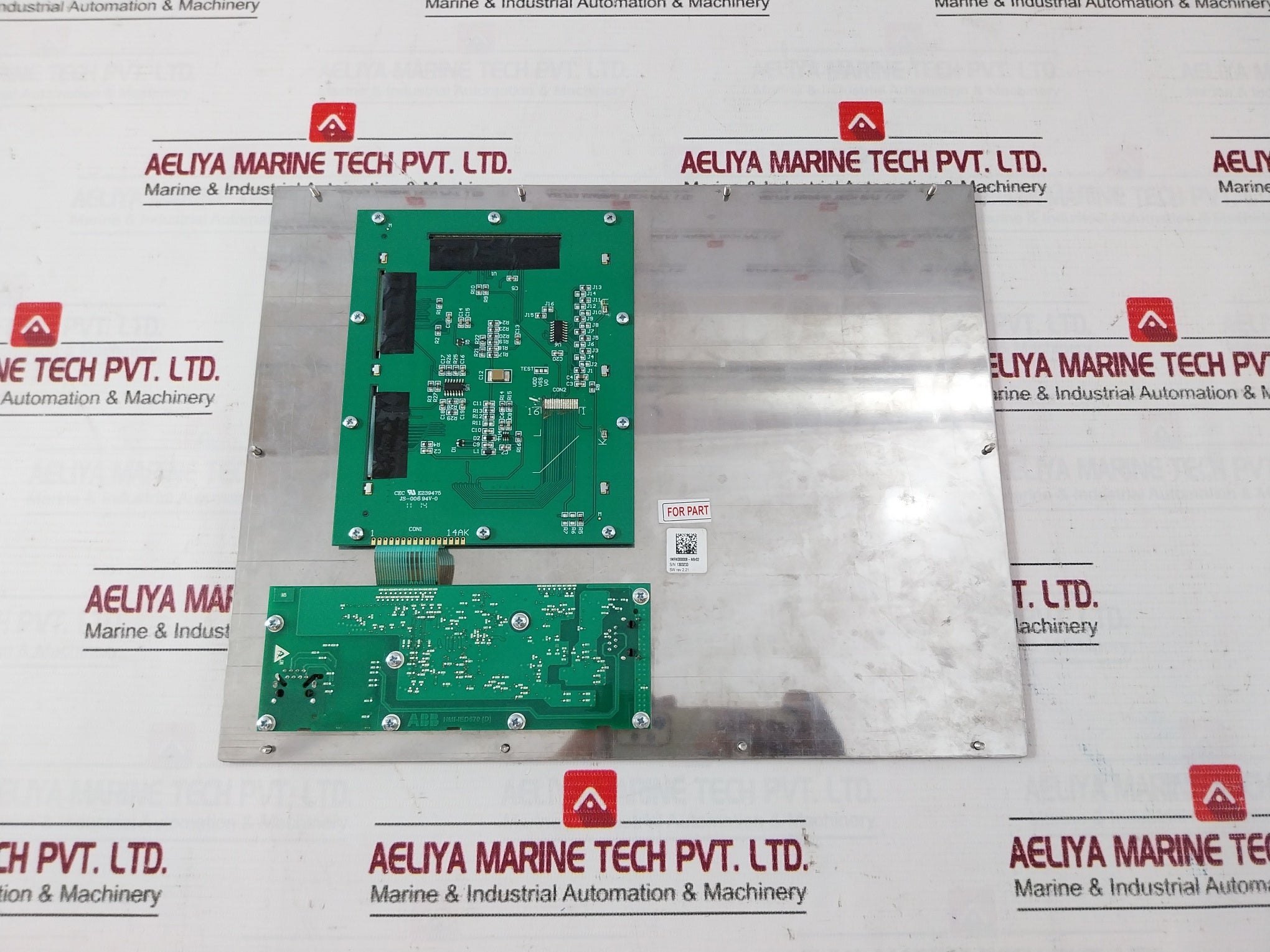 Abb Ret670 Transformer Protection Relay Hmi-ied670 [D] (Not Working)