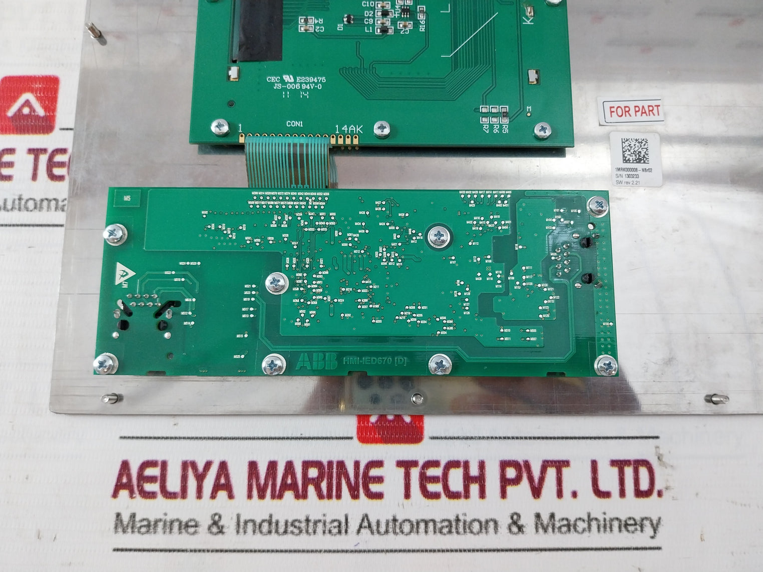 Abb Ret670 Transformer Protection Relay Hmi-ied670 [D] (Not Working)