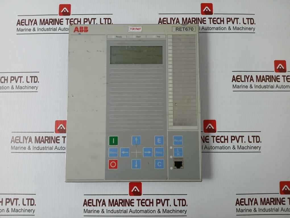 Abb Ret670 Transmission Transformer Protection 1Mrk000008-hb (Not Working)