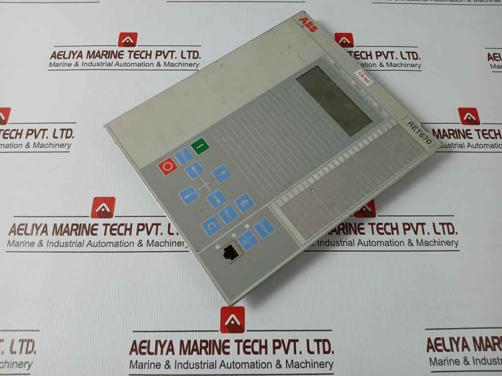 Abb Ret670 Transmission Transformer Protection 1Mrk000008-hb (Not Working)