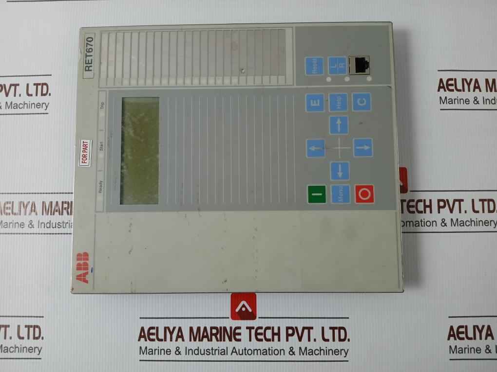 Abb Ret670 Transmission Transformer Protection 1Mrk000008-hb (Not Working)