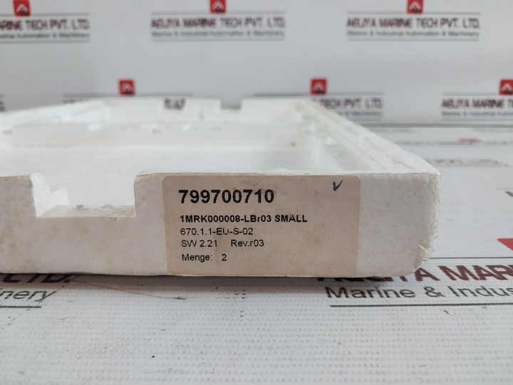 Abb Ret670 Bay Control Unit (Front Panel Only)