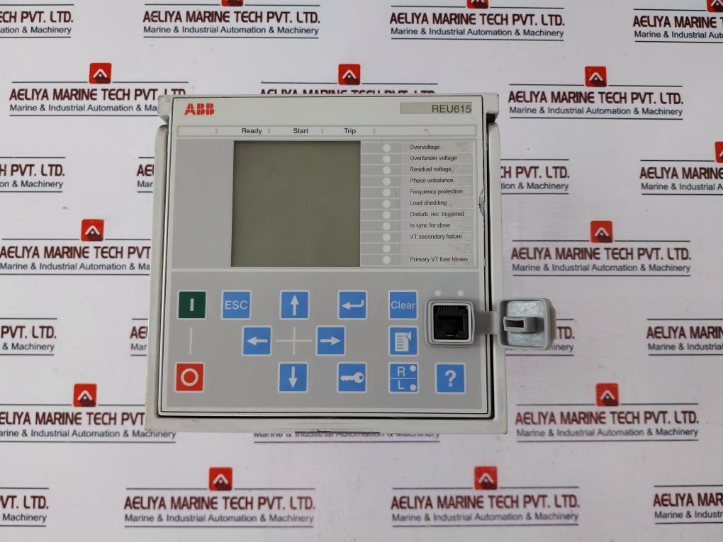 Abb Reu615 Compact Voltage Protection & Control Relay 100-240 Vac