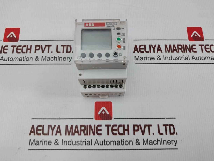 Abb Rgu-10 Earth-leakage Protection Relay 50/60hz 110-230v~(=); 0,7w 6a