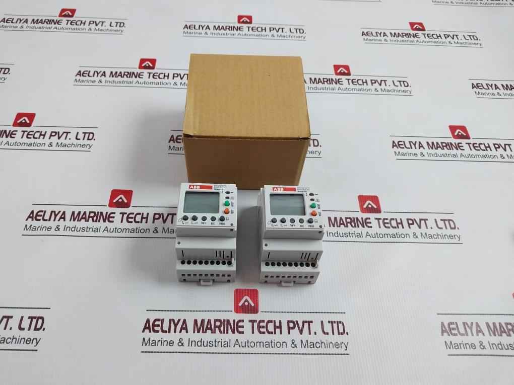 Abb Rgu-10 Electronic Earth-leakage Protection Relay 110-230 V 0.7W