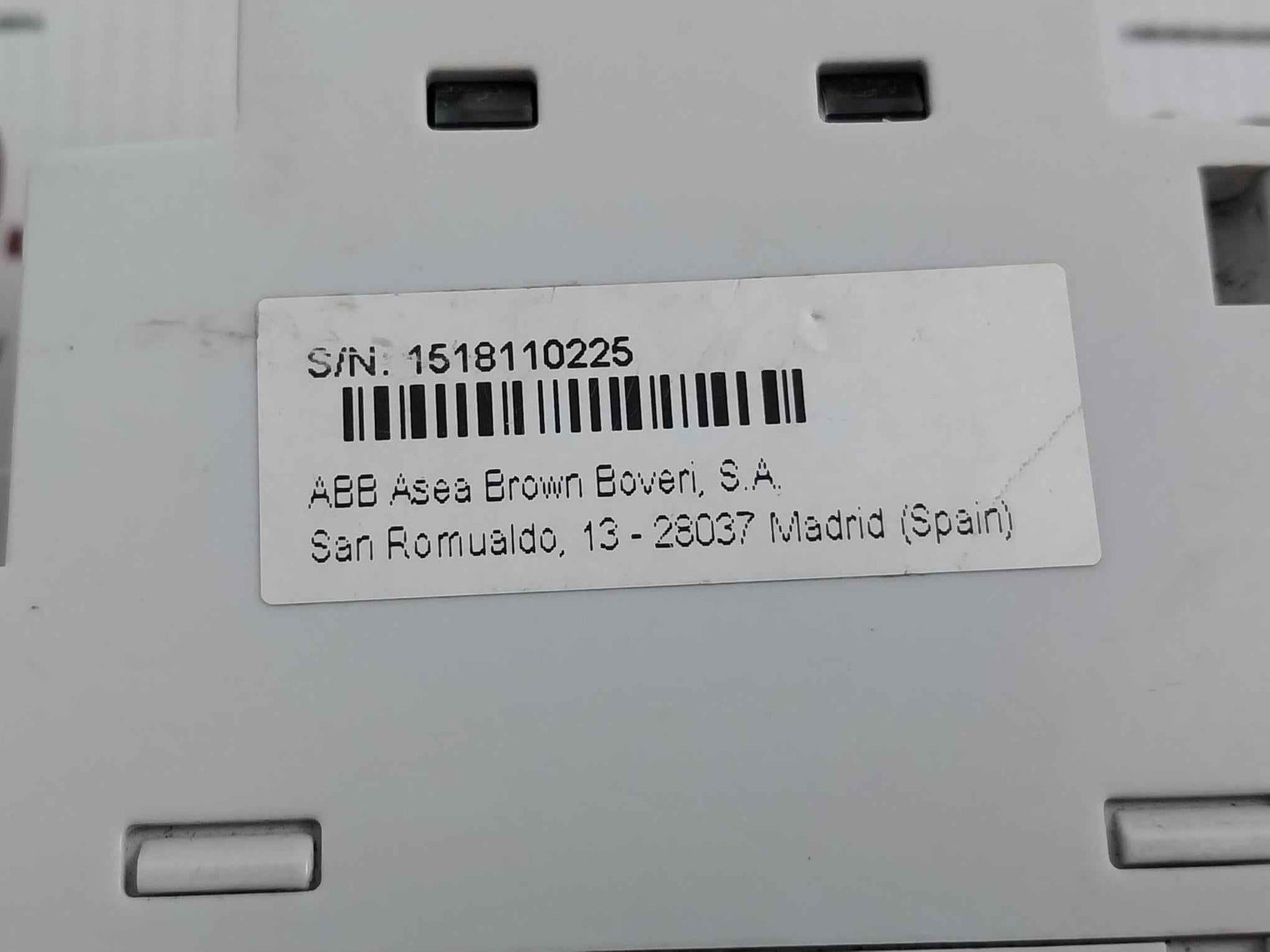 Abb Rgu-10 Electronic Earth-leakage Protection Relay 110-230 V 0.7W