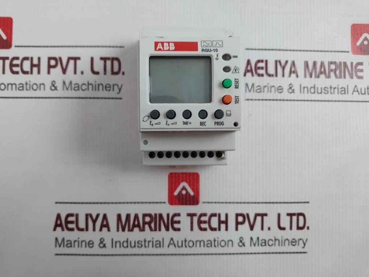Abb Rgu-10 Electronic Earth-leakage Protection Relay 110-230 V 0.7W