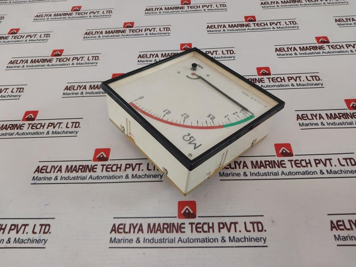 Abb 0-10 ∞ MΩ Ri 250KΩ Isolation Monitor Analog Panel Meter