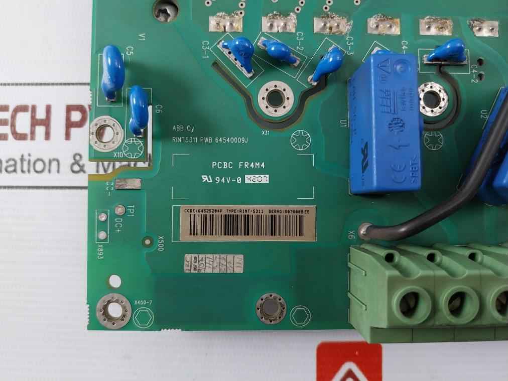 Abb Rint-5311 Drive Board 94V-0 64525204P Rev H