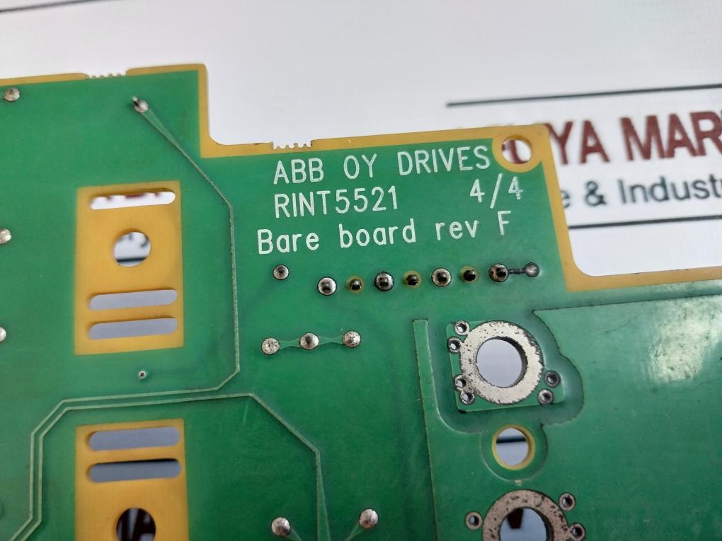 Abb Rint-5514 Driver Board Z0036164h Rev.f