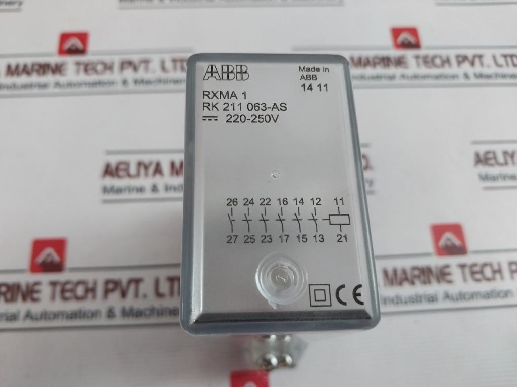 Abb Rk 211 063-as Rxma 1 Cb Trip Multiplication Relay 220-250V