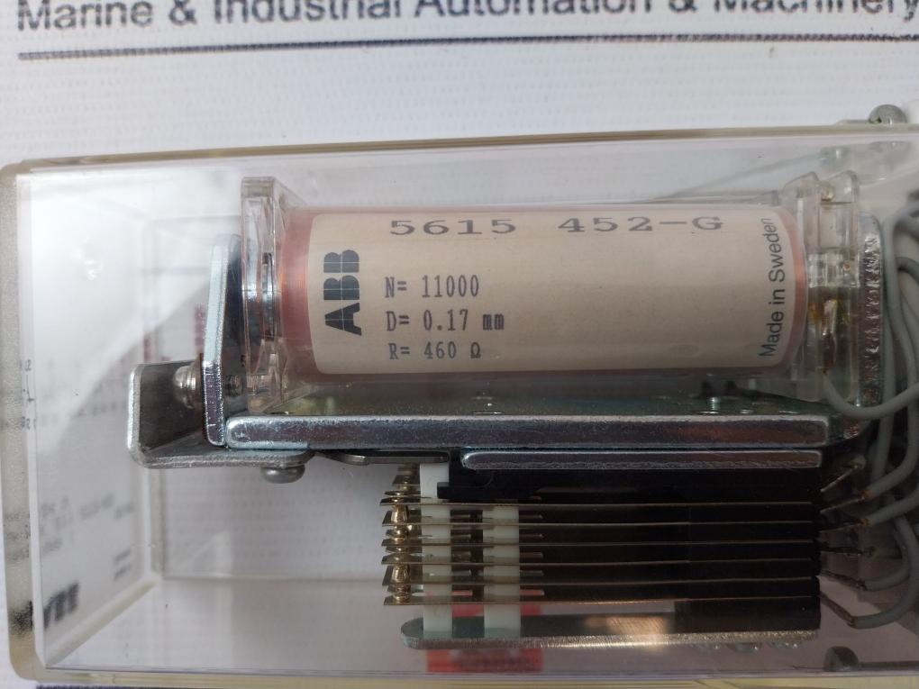 Abb Rk 211 073-ad Auxiliary Relay Rxma 1