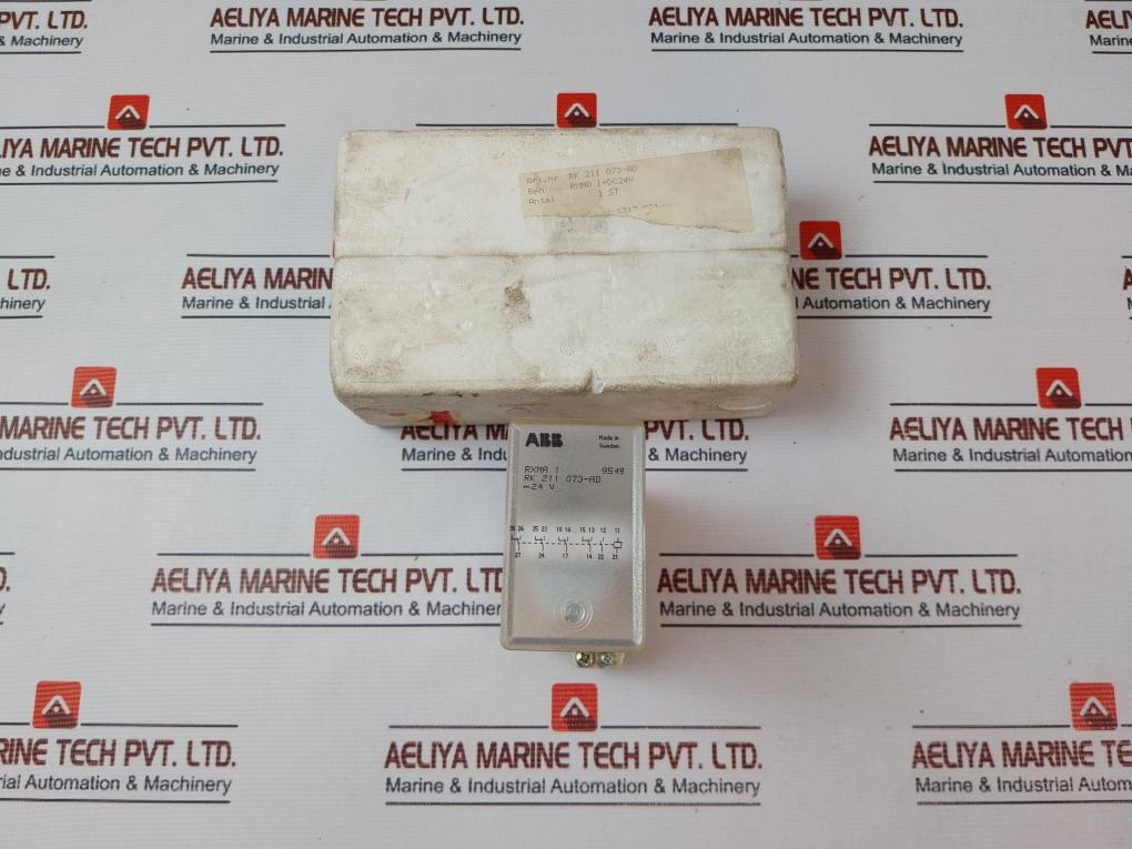 Abb Rk 211 073-ad Auxiliary Relay Rxma 1