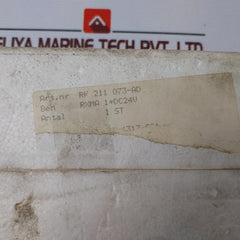 Abb Rk 211 073-ad Auxiliary Relay Rxma 1