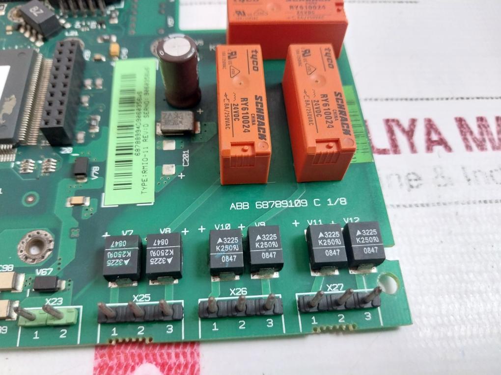 Abb Rmio-11 Drive Control Board 309340123085 (R2909-11) Rev-d