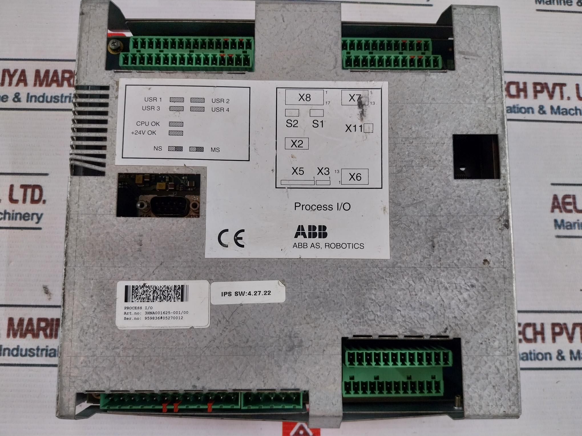 Abb Robotics 3Hna001625-001/00 Process I/O Unit