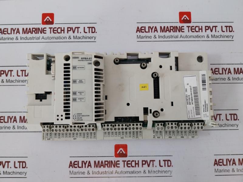 Abb Rpba-01 Profibus Adapter With Control Unit Rdcu-12C 3Aua0000036521