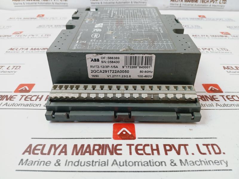 Abb Rvt2-12/3P-1/5A Power Factor Controller 2Gca291722A0050