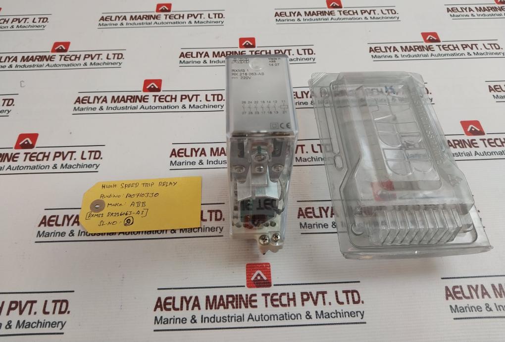 Abb Rxms 1 High Speed Trip Relay 140710330 220V