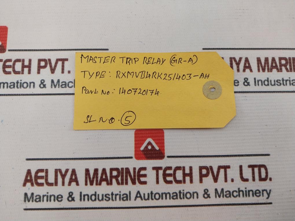 Abb Rxmvb 4 Master Trip Relay (Gr-a) 140720174