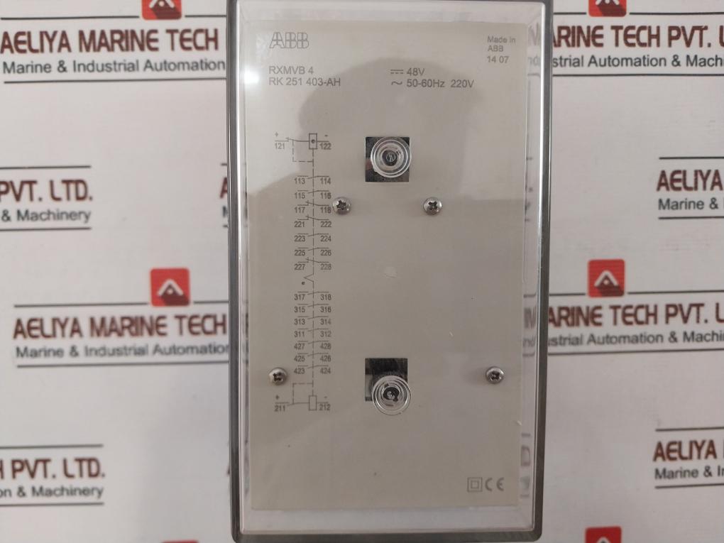 Abb Rxmvb 4 Master Trip Relay (Gr-a) 140720174