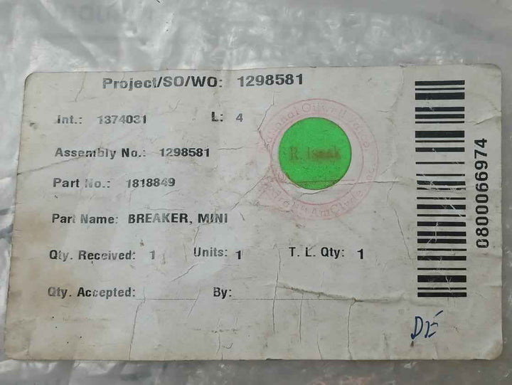 Abb S201 K20A Miniature Circuit Breaker 20A 230/400Vac