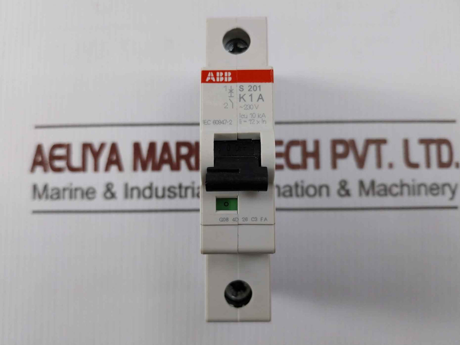 Abb S 201 Miniature Circuit Breaker 230V 50/60Hz
