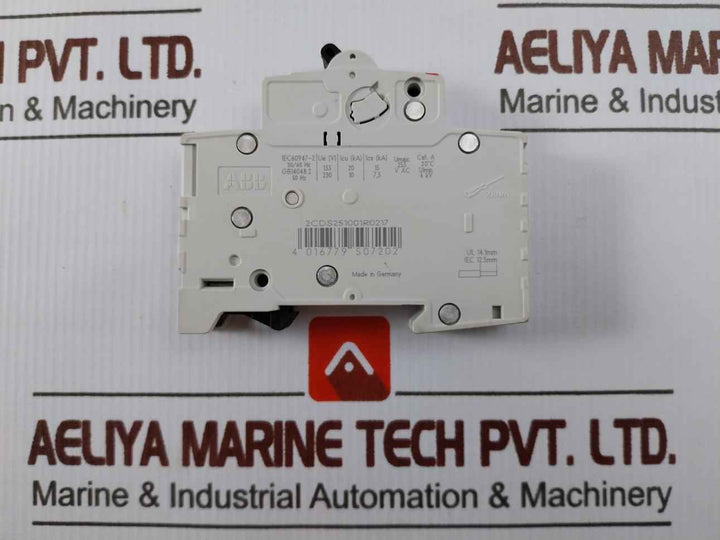 Abb S 201 Miniature Circuit Breaker 230V 50/60Hz
